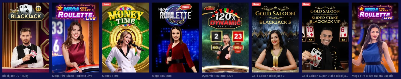 Frumzi Casino juegos en vivo con ruleta, blackjack y crupieres reales